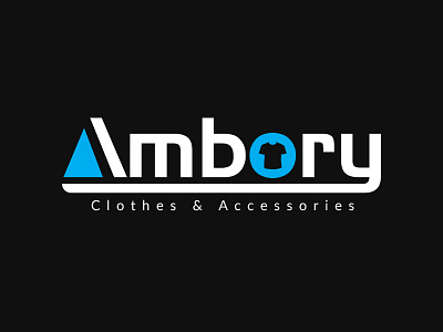 Ambory Logo ambory awesome branding branding design clean clothes corporate crative design fashion fashion design graphic design illustration professional professional design t shirt