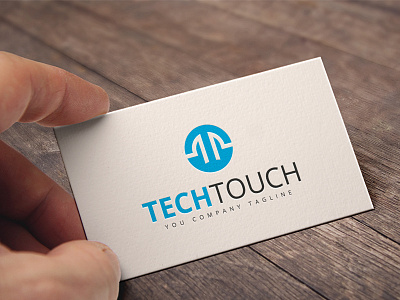 Tech Touch awesome branding branding design business business card clean corporate crative design graphic design illustration logo print design professional professional design typography vector