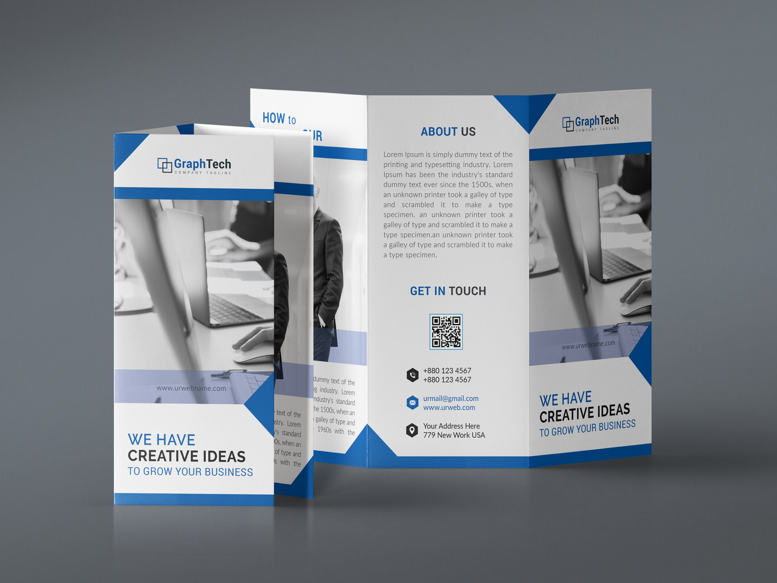 Tri Fold Brochure Design by Md Mithun Ali on Dribbble