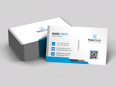 Business Card a4 awesome biz card blue branding branding design business business card business card psd clean colorful corporate crative design graphic design illustration print design professional professional design vector