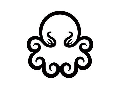 Cthulhu angry black cthulhu kraken line monster ocean octopus sea