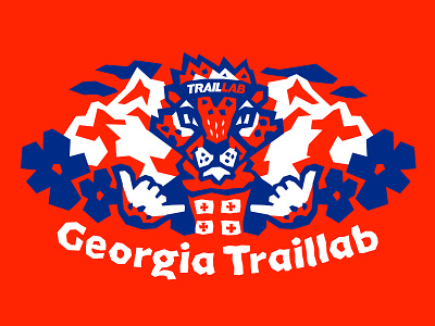 Georgia TrailLab. Mascot.