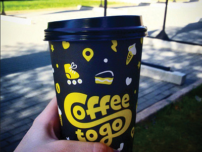 Coffee to Go. Cup.