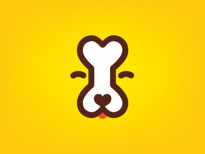Dog bone logo
