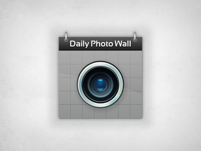 Daily Photo Wall icon daily grey icon photo publish