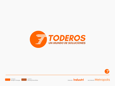 Toderos | Un mundo de soluciones brand design diseño empresa logo servicios