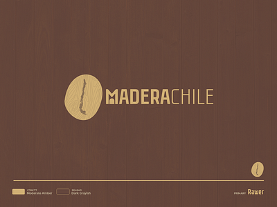 Madera Chile chile design diseño logo madera wood