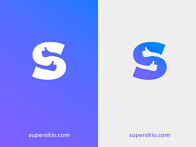 Logo SuperSitio brand branding colors concept design diseño logo