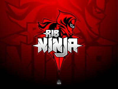 Ninja mascot logo design