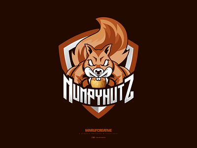 Squirrel Mascot Logo Design