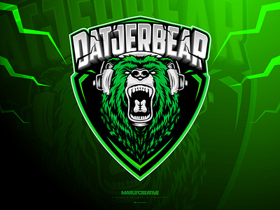 Angry Bear Mascot Logo Design angry animal bear bear logo bearmascotlogo cartoonmascot concept esportlogo esports logo illustration mascot mascot character mascotlogo vector