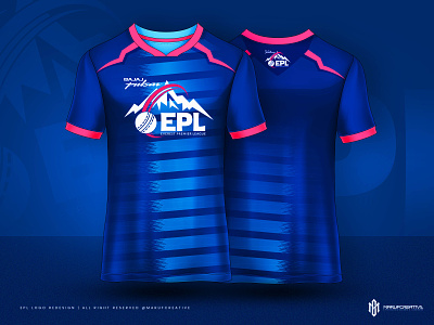 EPL 2021 Logo & Jersey Design Concept - Everest Premier League concept logo cricket logo epl everest premier league league logo logo logo design mascot logo nepal nepal team logo sports logo team logo tournament logo
