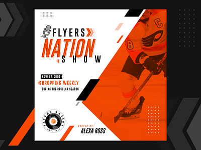 Hockey Podcast Cover Design | Podcast Design branding design facebook gaming illustration podcast podcast banner design podcast cover design podcast design twitch vector youtube