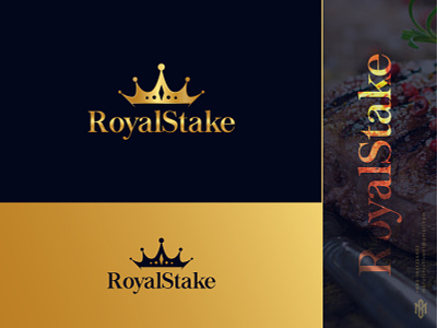 RoyalStake Luxury Logo Design, Logo Design branding classic logo design gold logo illustration logo logo design logo maker luxury logo minimal minimal logo royal logo simple logo stake logo vector