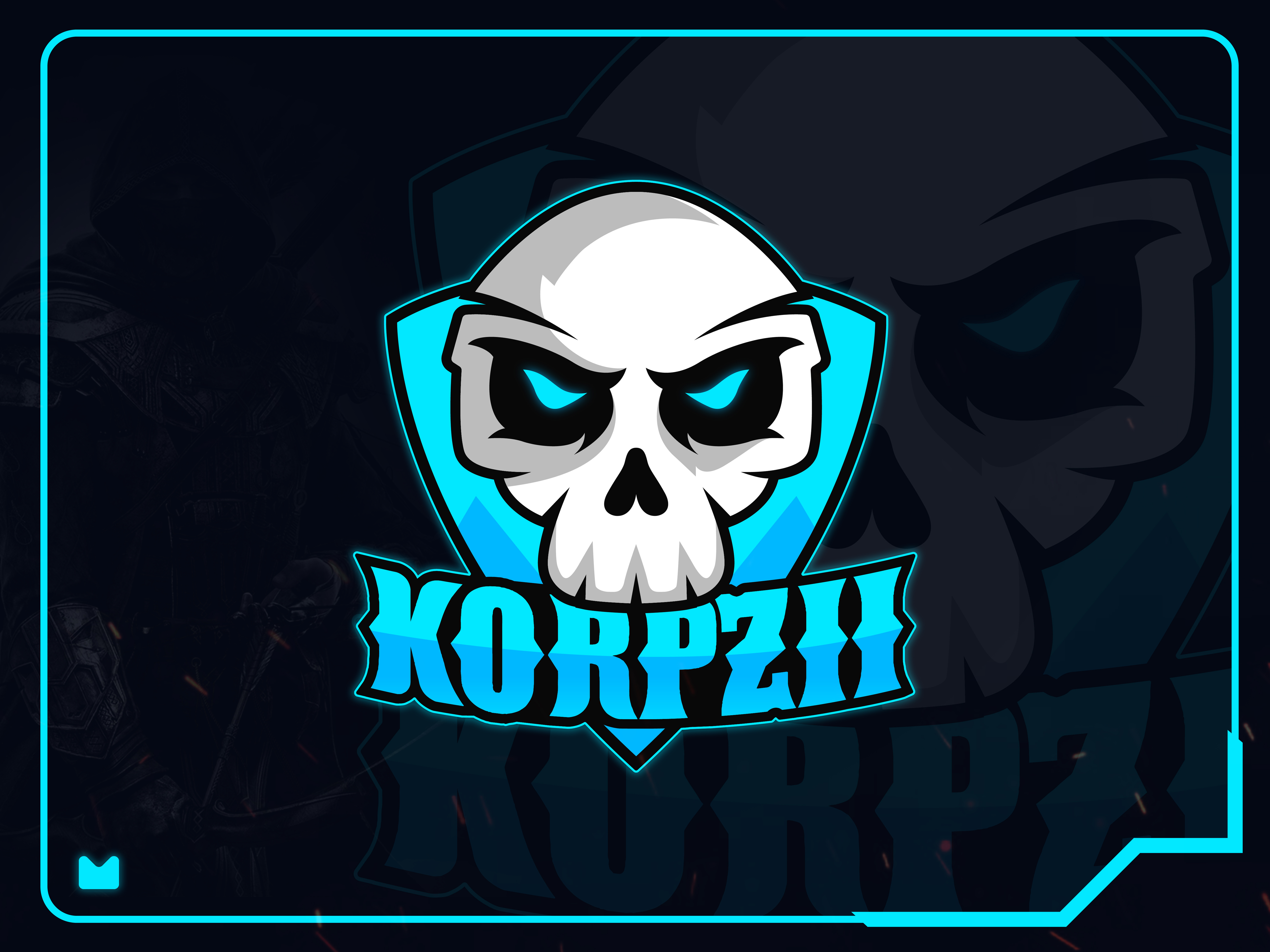 Korpzii eSports mascot logo design by Marufcreative on Dribbble