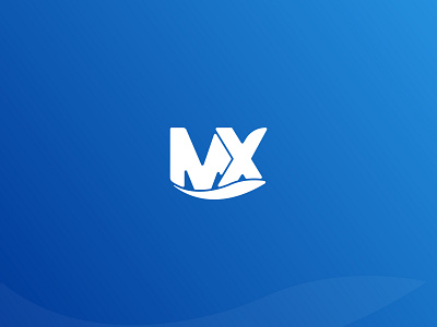 Mx Solution Logo Design brand branding concept corporate logo design corporate site logo minimalist minimul modern modernism mx solutions vector