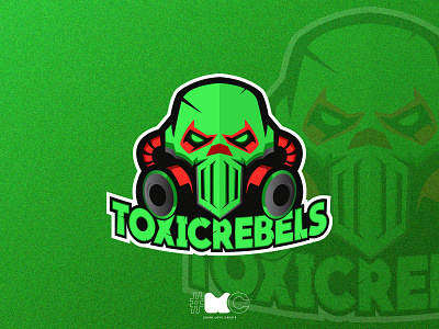 Toxicrebels MASCOT LOGO