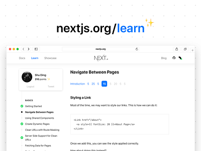 Next.js Learn