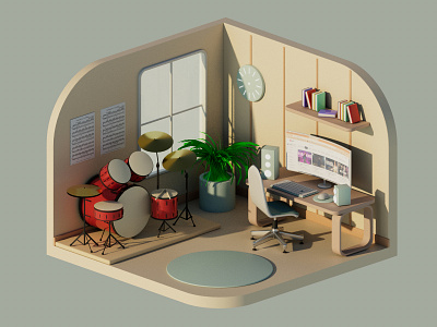 Music Room 3D