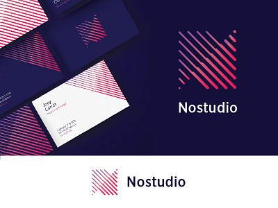 Nostudio Logo architect architectural brand brand design branding creative creative logo design icon logo minimal minimalist logo