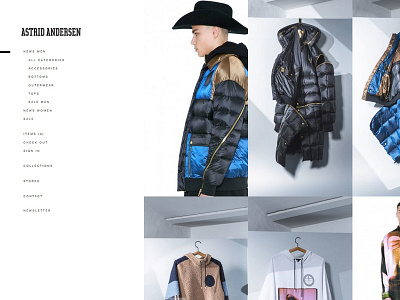 Astrid Andersen design webshop