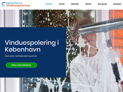 Koebenhavns Vinduespolering design seo seo company webdesign