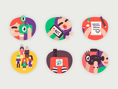Badges for Hell'o Baby album app baby badges hell hello
