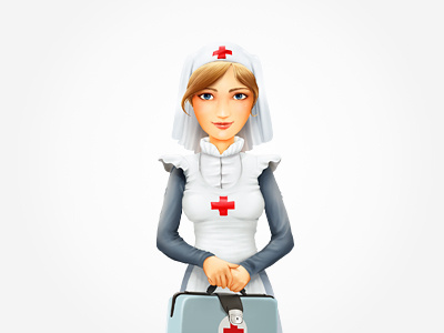 Polina the nurse