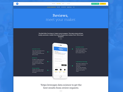 Reviews, Meet your maker brand design ecommerce homepage iphone mobile redesign reviews ui ux yotpo