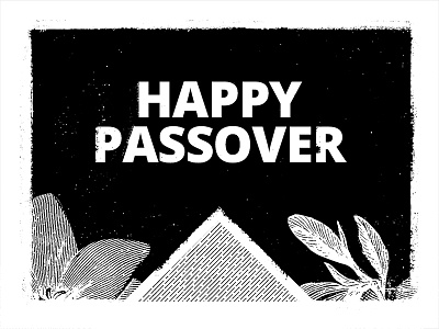 Happy passover (WIP) art grunge holiday illustration lines passover print sketch texture