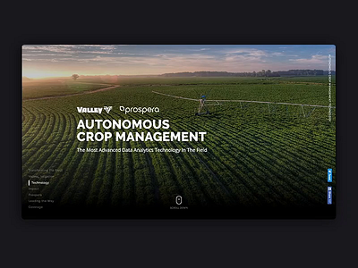 Partnership announcement minisite agriculture animation announcement black branding data design farming field illustration minisite partnership scrolling smooth typography ui ux web design webflow