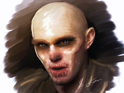 Mad Max Chris Hault Speed Paint chrishault digital paint fan art film illustration madmax movie sketch speed paint wacom