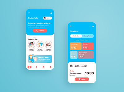 Helsi App Design app helsi mobile ui