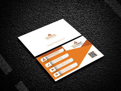 Business Card branding design illustration