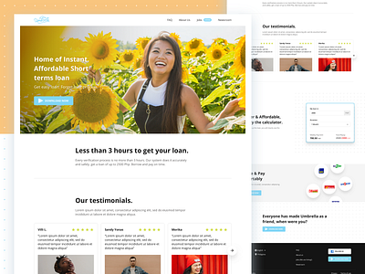 Umbrella - Landing Page Redesign