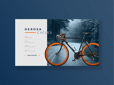 Daily UI #003 003 bicycles daily ui daily ui 003 landing page user interface web deisgn web page