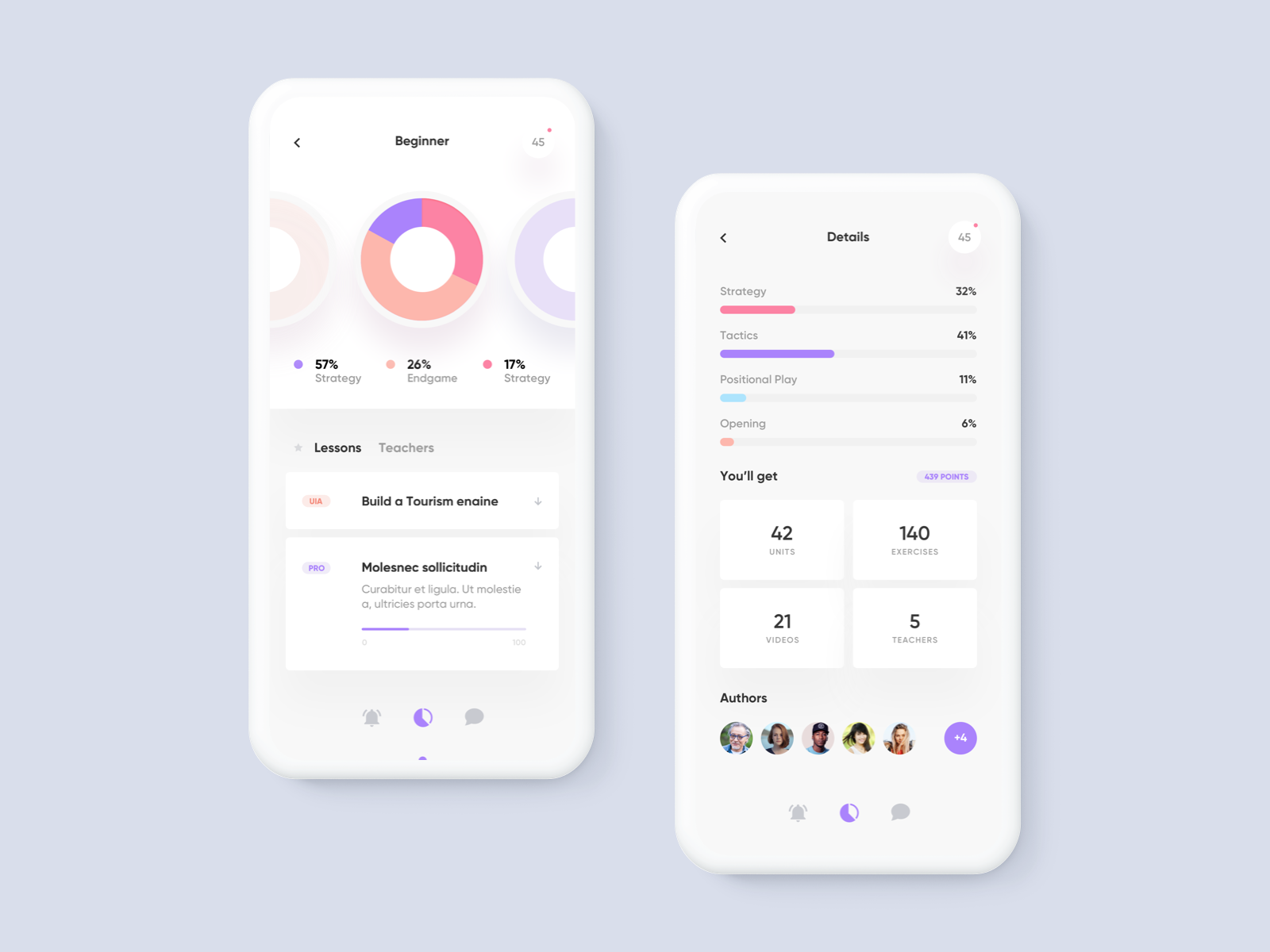 e-Learning APP by Dawid Legierski for Riotters on Dribbble