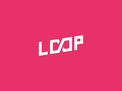 Loop Logo design flat icon logo