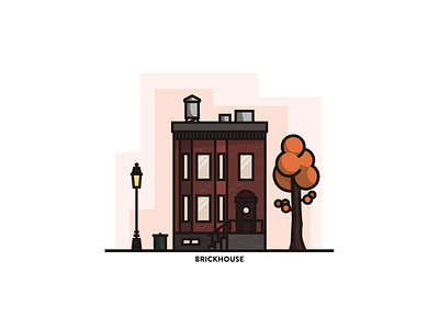 Brickhouse illustration vector