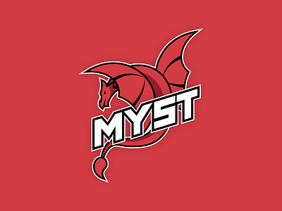 Logo design for RedMyst esports