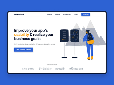 Landing Page - adamfard.com