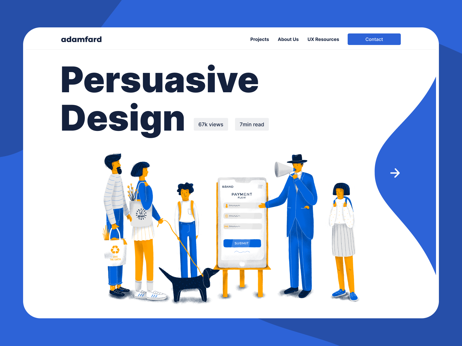 Persuasive Design: How to Nudge Users in the Right Direction illustration product design ui ux website