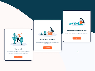 Illustrations for a SaaS Price Analytics Tool