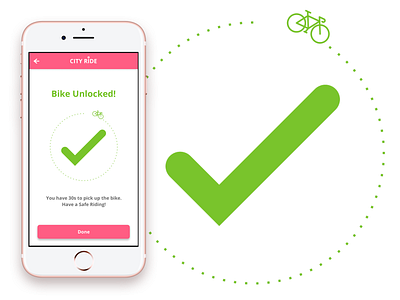 City Ride bike ride geolocalisation maps product design ui ux watch app watch os