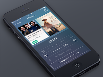 Checkout app free freebie icons ios 7 iphone 5s mobile movies psd store ui