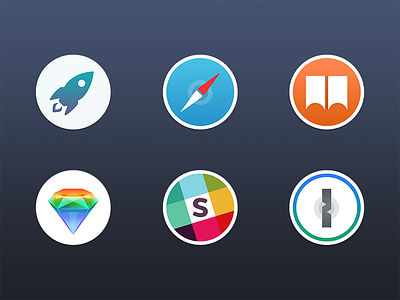 Free Mac Replacement Icons apple download free icns icons mac macos osx safari sketch slack