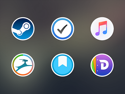Free Mac Replacement Icons 2.0 apple download free icns icons mac macbook macos music osx steam