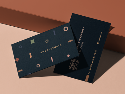 BNCO - Business Cards branding business cards cards design geometric luxury minimal premium shapes