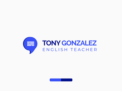 Tony Gonzalez - English Teacher branding logo logodesign webdesign
