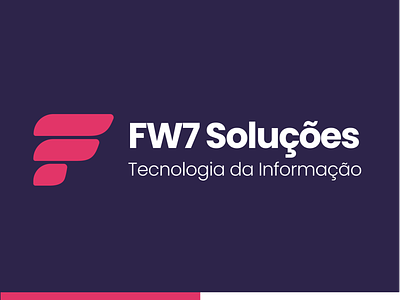 FW7 Soluções - Redesign branding branding concept icon identity letter letters logodesign site symbol ui ui ux uidesign uiux ux webdesign website